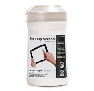 PDI Easy Screen Cleaning Wipes With Alcohol