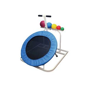 Ideal Plyometric Standard Adjustable Round Rebounder Package