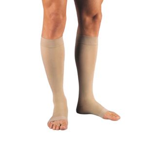 BSN Jobst Relief 30-40 mmHg Petite Open Toe Knee High Compression Stockings