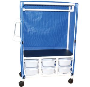 MJM International One Shelf Combo Cart