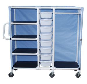 MJM International Combo Cart For Medical Supplies