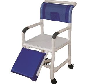 MJM International Standard Deluxe Amputee Flatstock Shower Chair