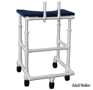 MJM International Platform Walker with Adjustable Height
