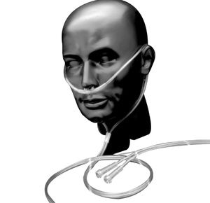 Salter Style Demand Adult Nasal Oxygen Cannula