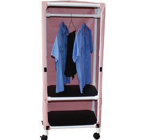 MJM International Two Shelf Tall Hanging Universal Cart