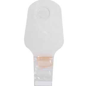 ConvaTec SUR-FIT Natura Two-Piece Transparent Drainable Pouch With One-Sided Comfort Panel