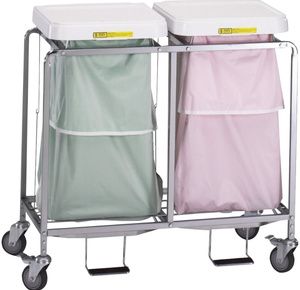 R&B Double Leakproof Hamper with Foot Pedal