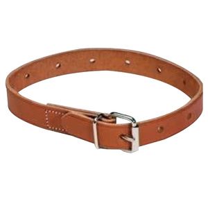 Humane Restraint Leather Non-Locking Roller Buckle Belt