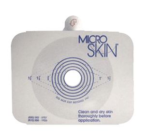 Cymed MicroSkin Two-Piece Cut-to-Fit Plain Adhesive Barrier