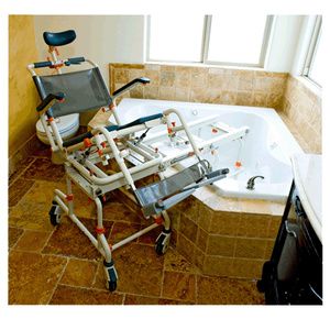 ShowerBuddy TubBuddy Over Bath Transfer System with Tilt