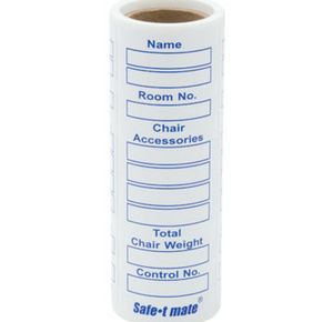 Safe-T Mate Wheelchair Labeling System Replacement Label