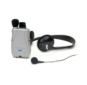 William Sound Pocketalker Ultra Personal Sound Amplifier With Earbud And Headphone