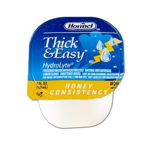 Hormel Thick And Easy Thickened Hydrolyte Lemon Water With Honey Consistency