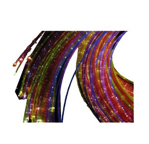 Universal Fiber Optic Sensory UV Reactive Side Sparkle Side Glow Harness