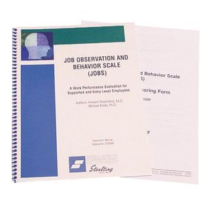 Stoelting Job Observation And Behavior Scale Kit