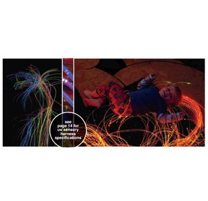 Universal Fiber Optic Sensory UV Reactive Supersafe Harness Kit