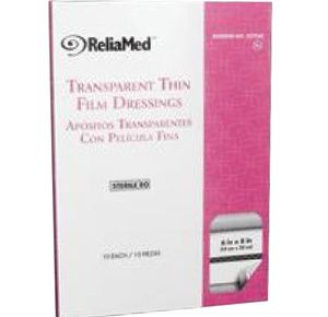 Reliamed Transparent Thin Film Adhesive Dressing