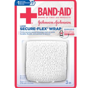 Johnson & Johnson Band Aid Secure Flex Wrap