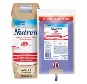Nestle Nutren 1.5 Complete High-Calorie Liquid Nutrition UltraPak System