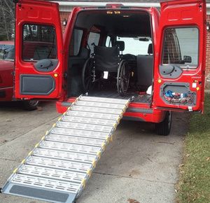Roll-A-Ramp Manual Bi-Fold Van Ramp System