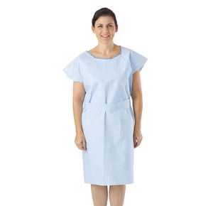 Medline Scrim Patient Exam Gown