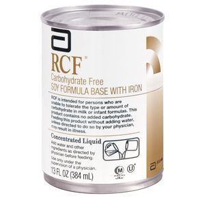 Abbott RCF No Added Carbohydrate Soy Infant Liquid Formula Base With Iron