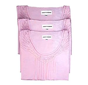 Dignity Pajamas 3-Pack Womens Cotton Cap sleeve Patient Gown