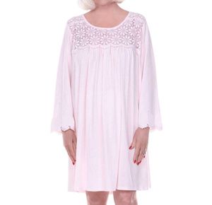 Dignity Pajamas Womens Cotton Long sleeve Patient Gown