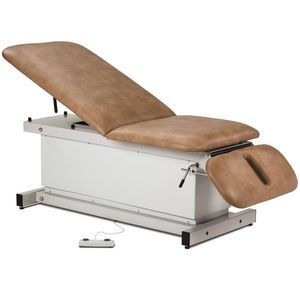 Clinton Shrouded Power Table with Adjustable Backrest and Drop Section