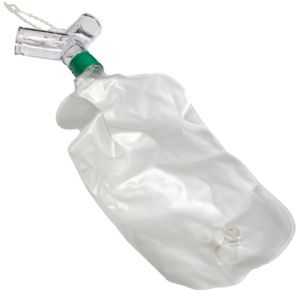 Sunset Healthcare Drainage Bag with Y-Adapter