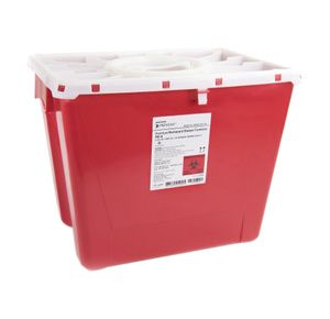 McKesson Prevent Gallon Red Base Sharps Container