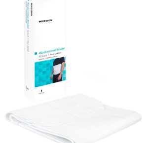 McKesson Hook and Loop Closure Abdominal Binder