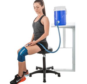 Aircast Knee Cryo/Cuff with Gravity Cooler