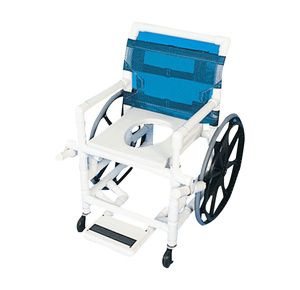 Healthline Medical Shower Commode Wheelchair
