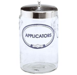 Graham Field Labeled Sundry Applicators Jar