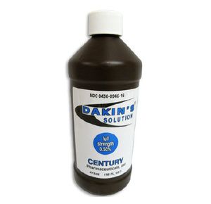 Dakin's Solution Full Strength 0.50% Wound Cleanser