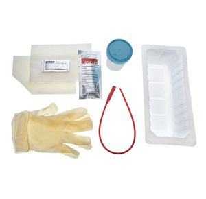 Buy Amsino AMSure Urethral Catheterization Tray With Red Rubber Catheter