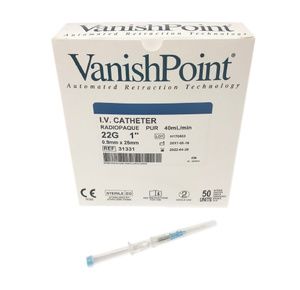 Retractable VanishPoint Peripheral IV Catheter