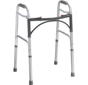 Drive Deluxe Two Button Folding Walker