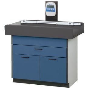 Clinton Select Series Pediatric Scale Treatment Table with Two Doors and One Drawer
