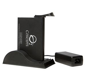 O2 Concepts Single Bay Desktop Battery Charger
