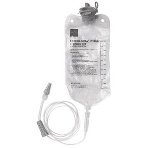 Medline Gravity Feeding Set with ENFit Connector