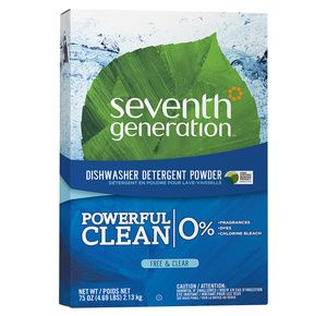 Seventh Generation Free and Clear Automatic Dishwasher Detergent Powder