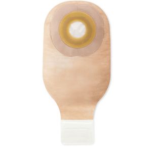 Hollister Premier One-Piece Flat Cut-to-fit Transparent Drainable Pouch With FlexWear Skin Barrier