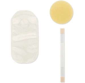 Hollister Pouchkins One-Piece Flat Standard Wear Ultra-Clear Premie Pouch With SoftFlex Skin Barrier:  Hollister Pouchkins One-Piece Flat Standard Wear Ultra-Clear Premie Pouch With SoftFlex Skin Barrier