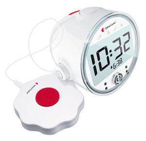 Bellman Pro Vibrating Alarm Clock With LED Flashing Lights
