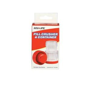 Health Enterprises Acu-Life Pill Crusher with Built-in Pill Compartments