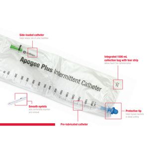 Buy Hollister Apogee Plus Touch Free Intermittent Catheter - Coude Tip