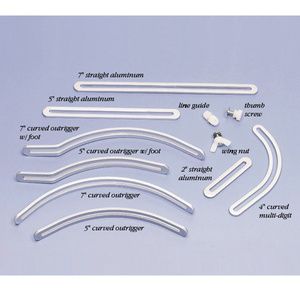 Base 2 Outrigger Wing Nuts
