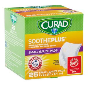 Medline Curad SoothePlus Gauze Pads